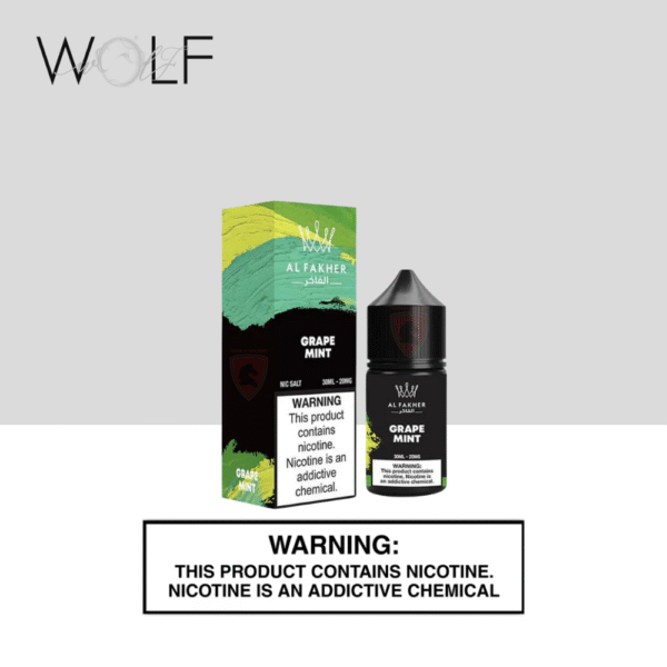 ALFAKHER 30ML 20MG GRAPE MINT