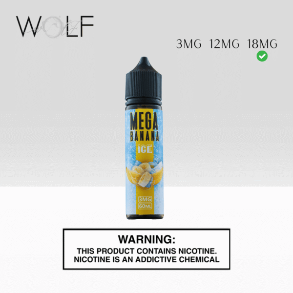 MEGA 50ML 18MG BANANA ICE