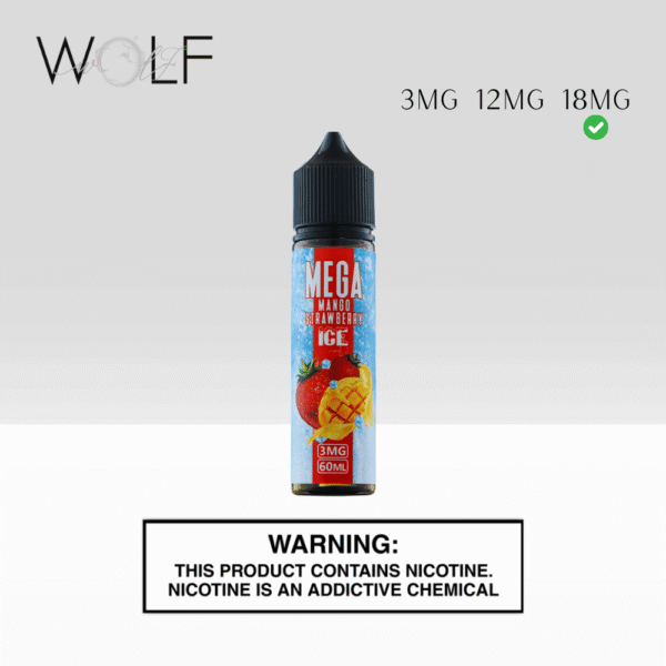 MEGA 50ML 18MG MANGO STRAWBERRY ICE