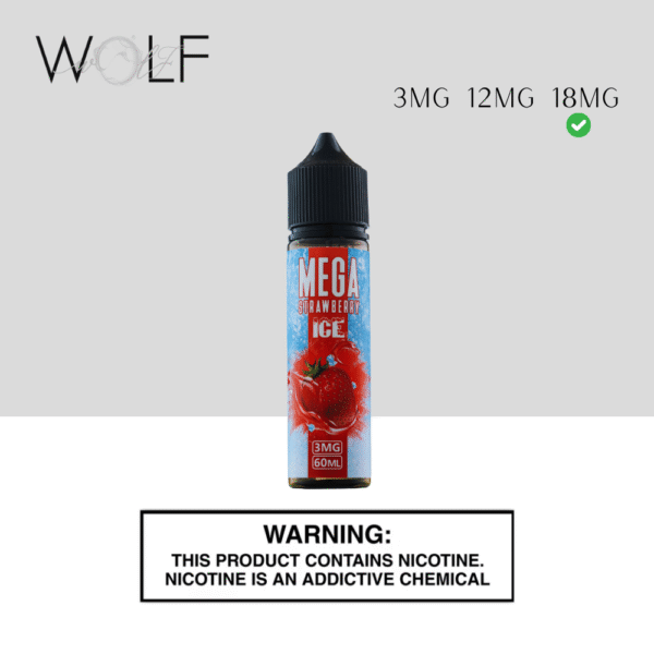 MEGA 50ML 18MG STRAWBERRY ICE