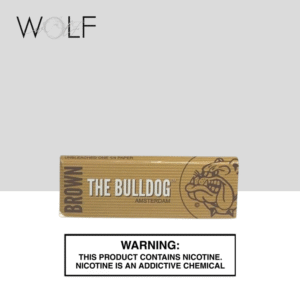 THE BULLDOG BROWN UNBLEACHED ONE 1/4 PAPER