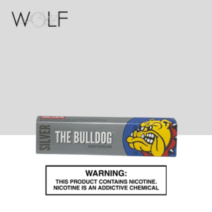 THE BULLDOG SILVER KING SIZE PAPERS & FILTER TIPS
