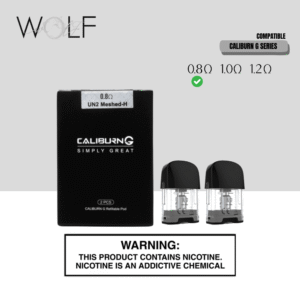 CALIBURN G POD CRC VERSION 0.8 ohms