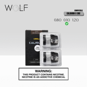 CALIBURN X CARTRIDGE CRC VERSION 1.0 ohms