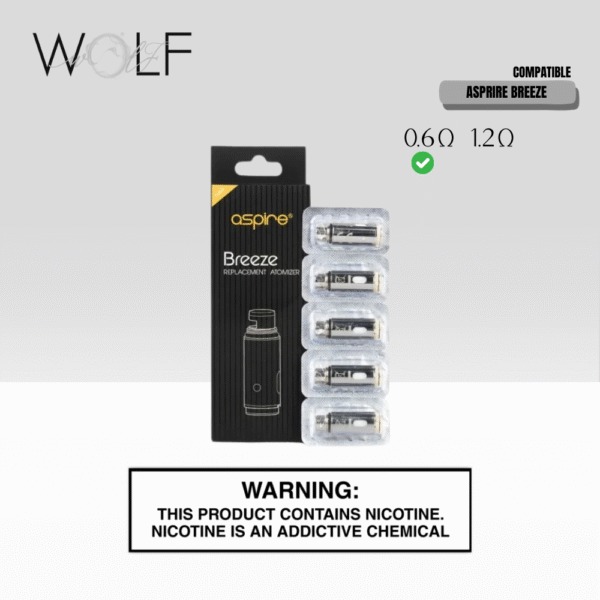 ASPIRE BREEZE COIL 0.6