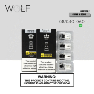 UWELL CROWN M MESHED-H COIL 0.6 ohms