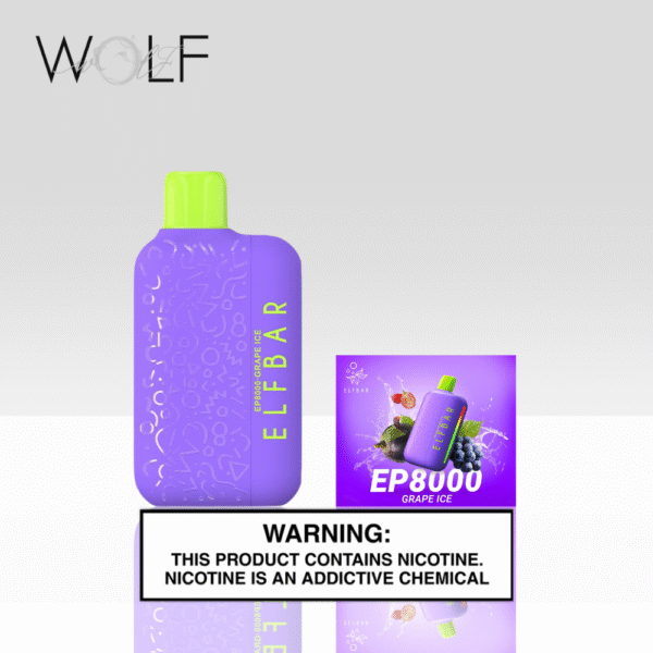 ELF BAR EP 8K 2% GRAPE