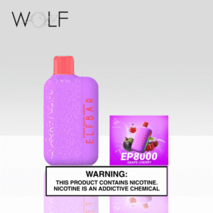 ELF BAR EP 8K 2% GRAPE CHERRY