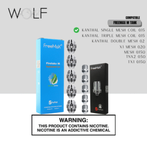 FREEMAX KANTHAL SINGLE MESH COIL 0.15