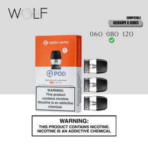 GEEKVAPE Q CARTRIDGE 0.8ohms 3-pack