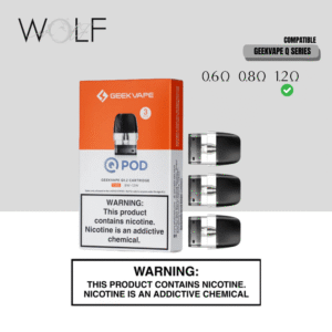 GEEKVAPE Q CARTRIDGE 1.2ohms 3-pack
