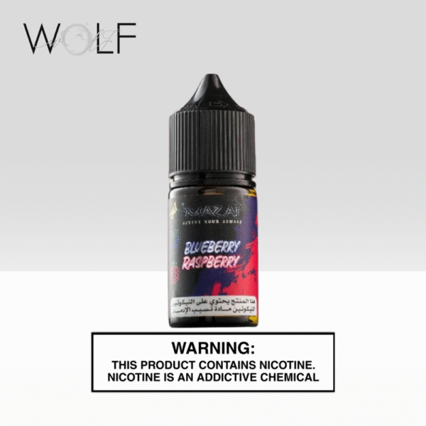 MAZAJ BLACK 30ML 20MG BLUEBERRY RASPEBERRY