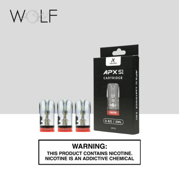 NEVOKS APX S1 CARTRIDGE 0.8ohms