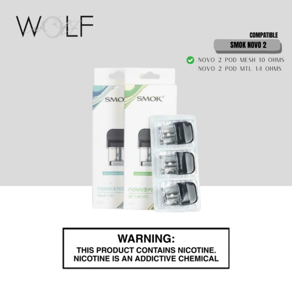 NOVO 2 POD MESH 1.0 ohms