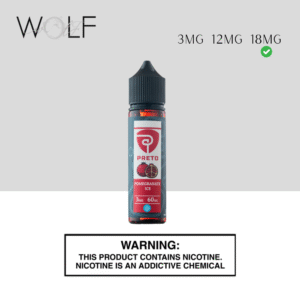 PRETO 50ML 18MG POMEGRANATE ICE