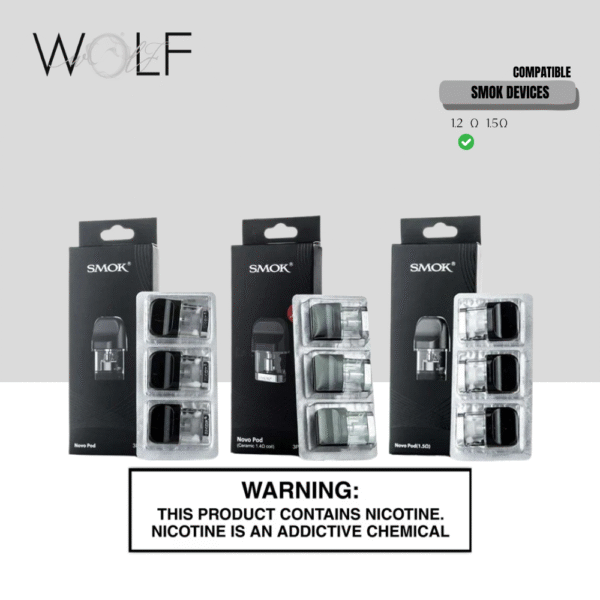 SMOK NOVO POD 1.2 ohms