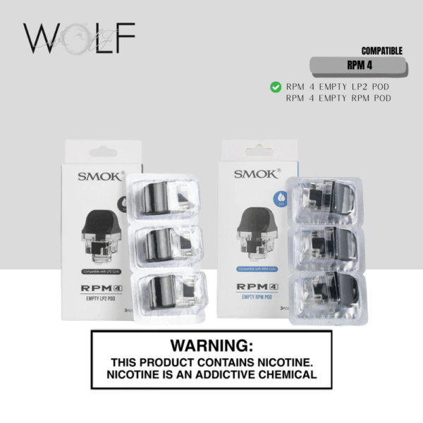 SMOK RPM 4 LP2 EMPTY POD