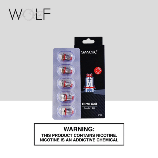 SMOK RPM COIL QUARTZ 1.2 ohms