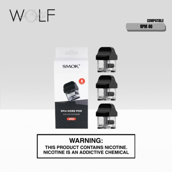 SMOK RPM NORD POD (NO COIL INCLUDED)