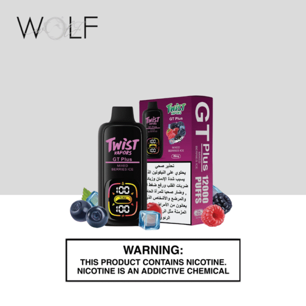 TWIST GT PLUS 2% MIXED BERRIES ICE
