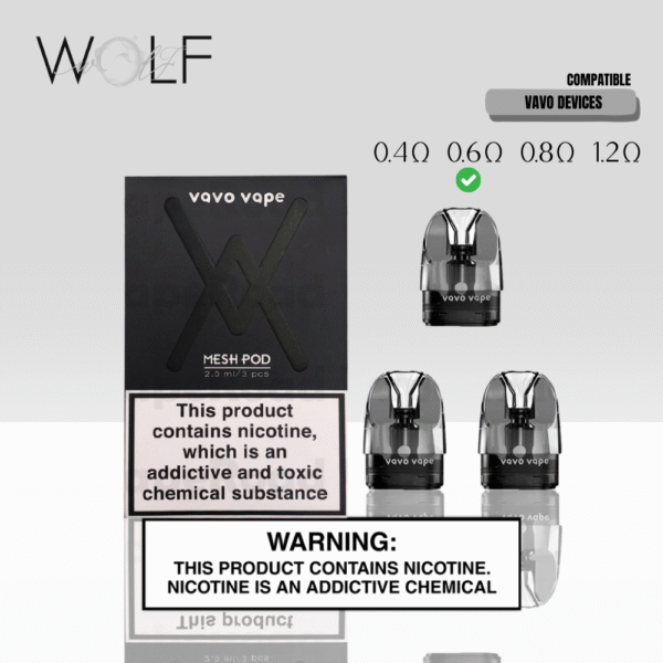 VAVO Q POD TFV 0.6 ohms