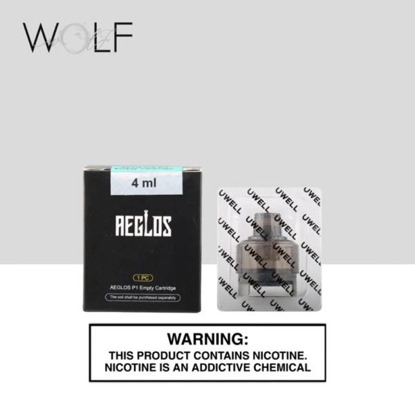 UWELL AEGLOS P1 EMPTY CARTRIDGE 4 ml