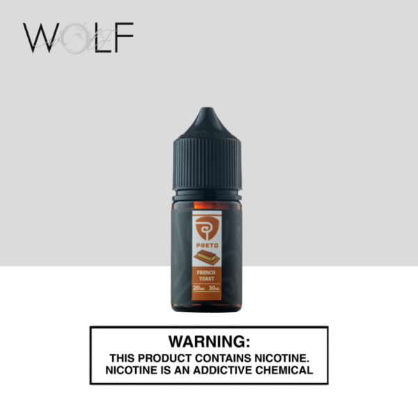 PRETO 30ML 20MG FRENCH TOAST