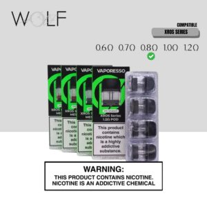 VAPORESSO XROS POD 0.8 ohms 4-pack 3ml