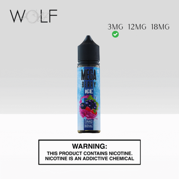 MEGA 50ML 3MG BERRY ICE