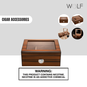 CIGARLOONG Cigar Humidor Cedar Wood