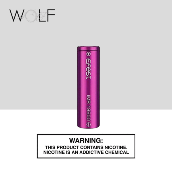 EFEST BATTERY IMR 18650 - Wolf
