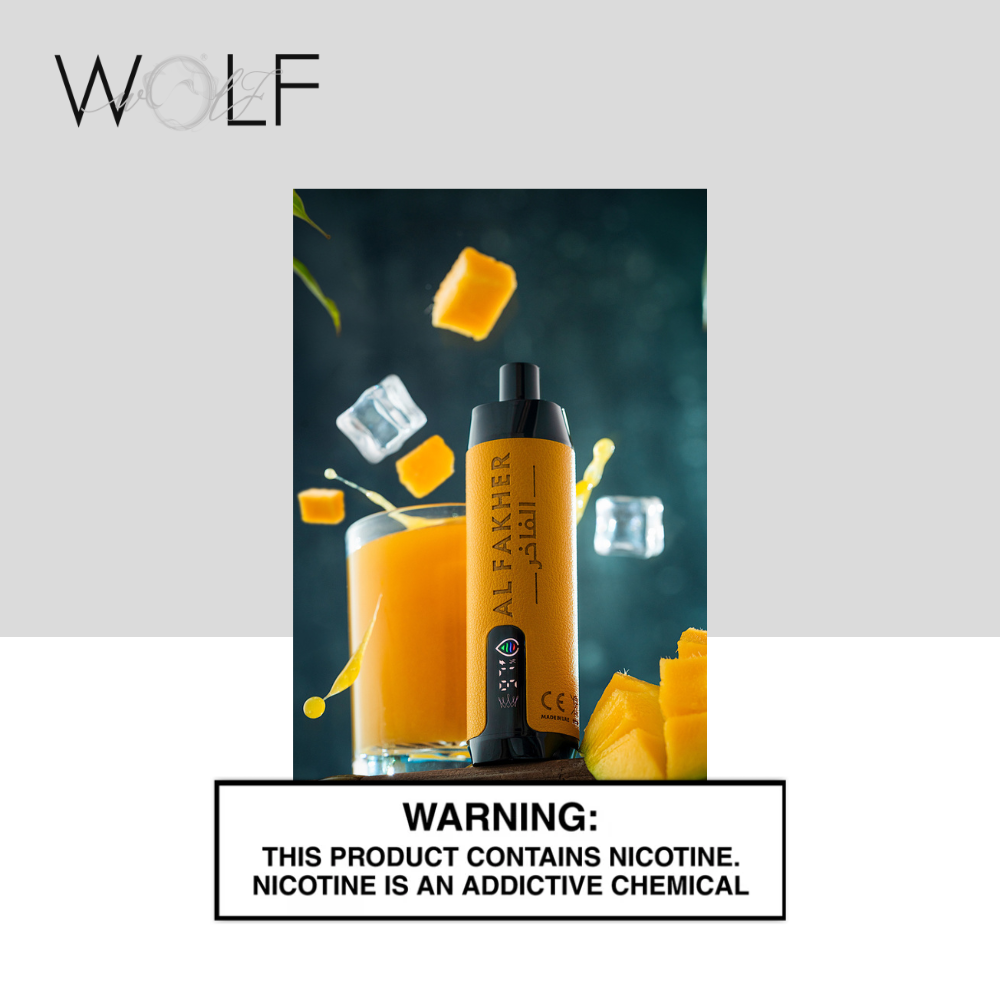 ALFAKHER CROWN BAR 8K MANGO ICE 1 ALFAKHER CROWN BAR 8K MANGO ICE