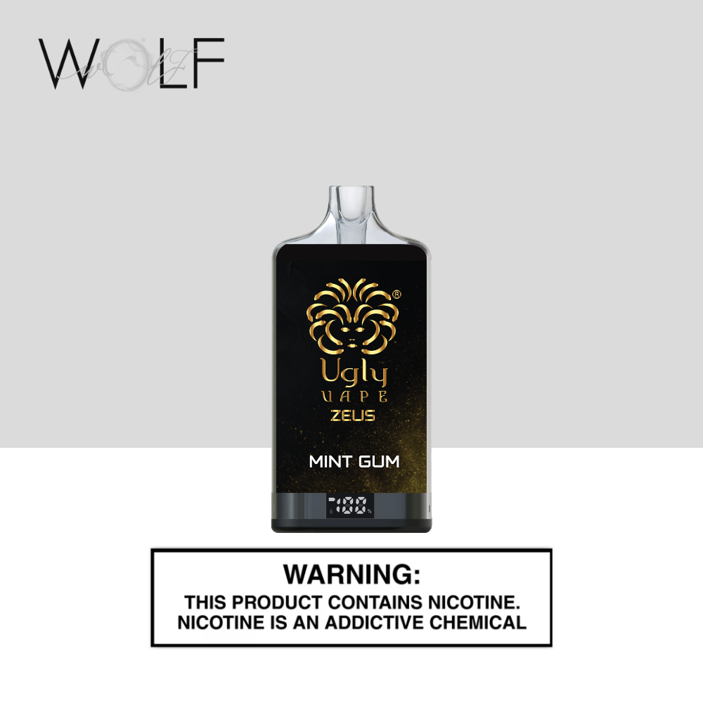 Zeus MINT GUM Dis 12000 puffs 20mg 1 Zeus MINT GUM Dis 12000 puffs 20mg