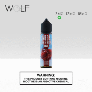 Mega Cherry Ice 50ML 3MG Freebase Liquid Vape