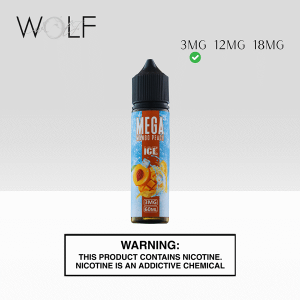 Mega mango Peach Ice Vape
